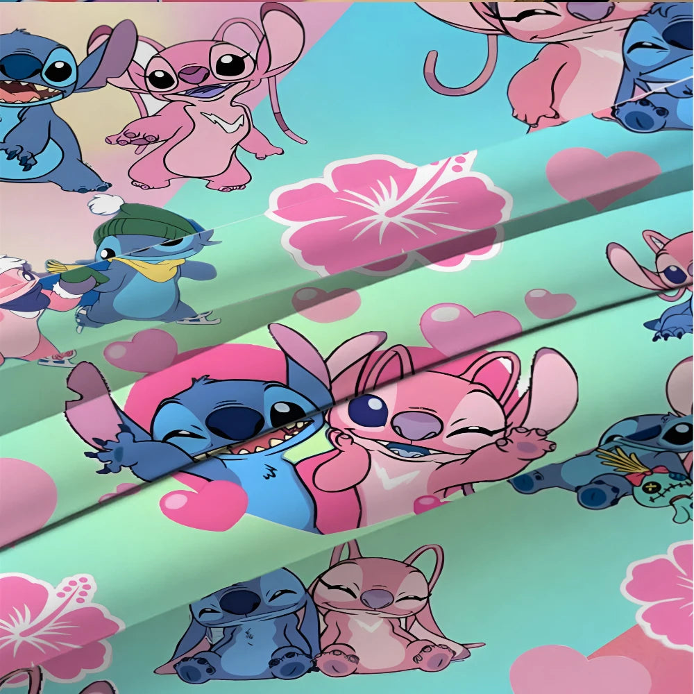 Disney Stich stretch bed Set
