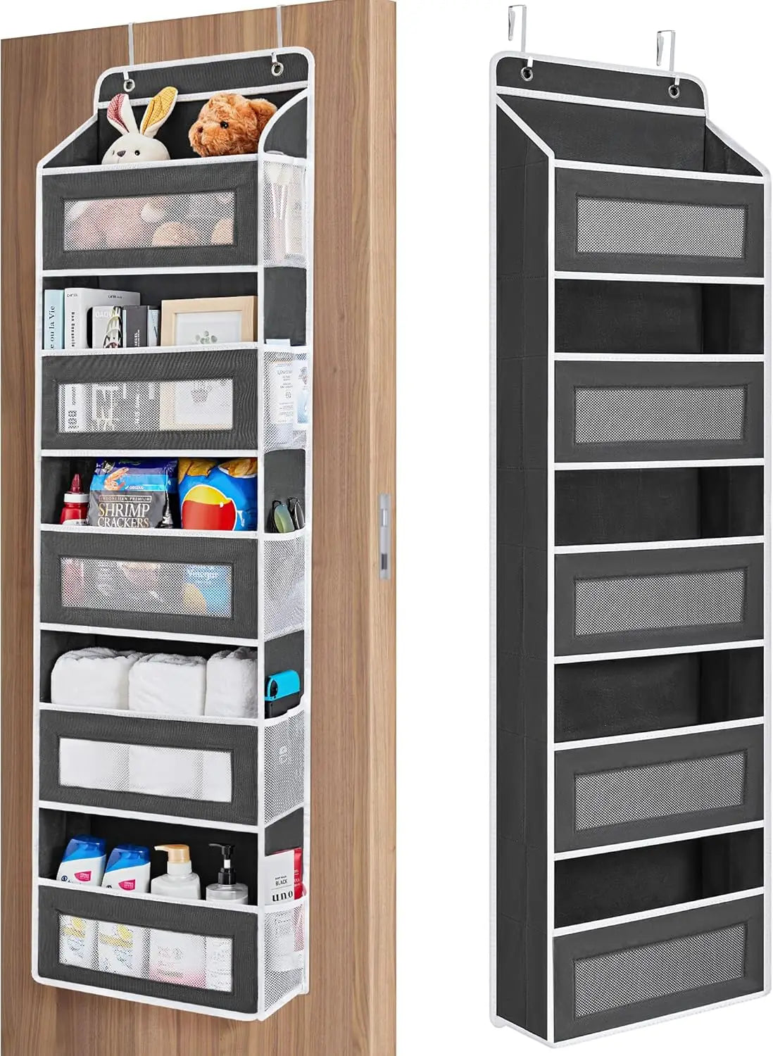Over Door Hanging Organizer Large Pocket Storage,