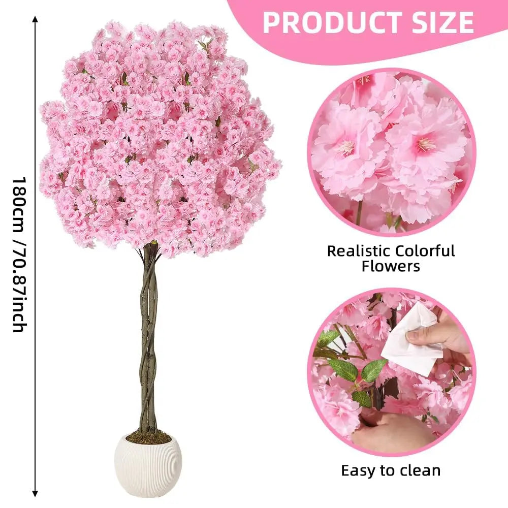 Realistic Artificial Cherry Blossom Tree