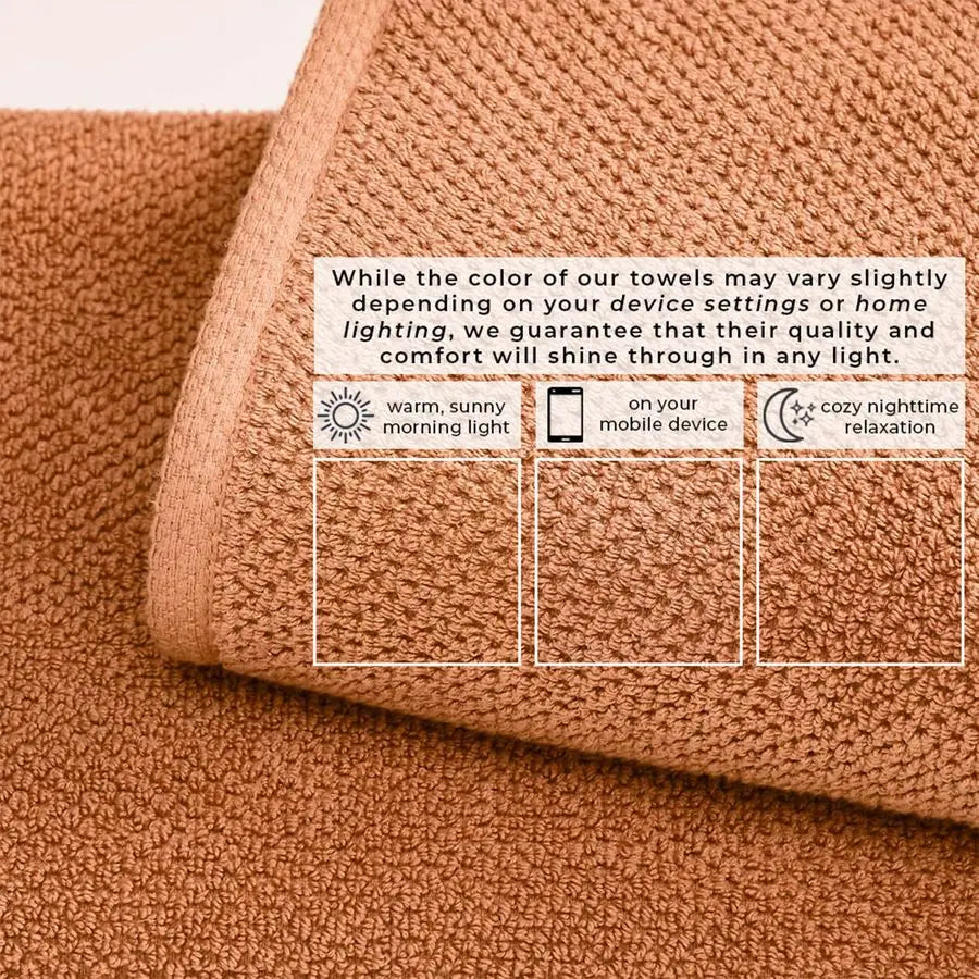 100 Cotton 6 Pack, Hand Towel Set