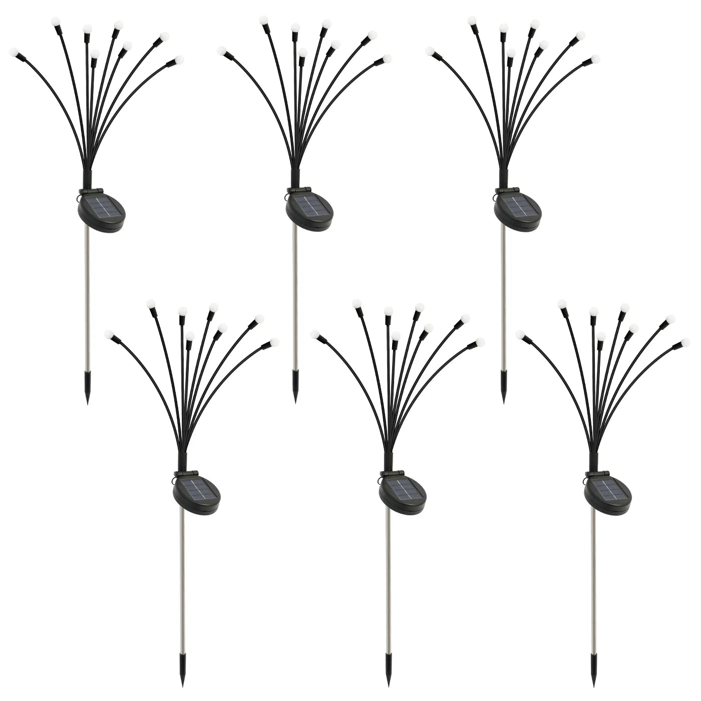 8-Head Solar Firefly LED Solar Lights