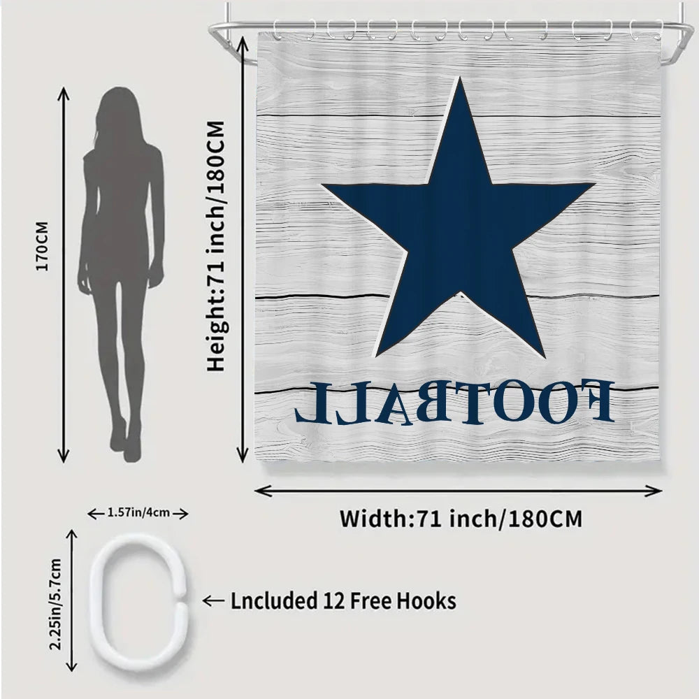 Dallas Cowboys Bathroom Four-piece Set -