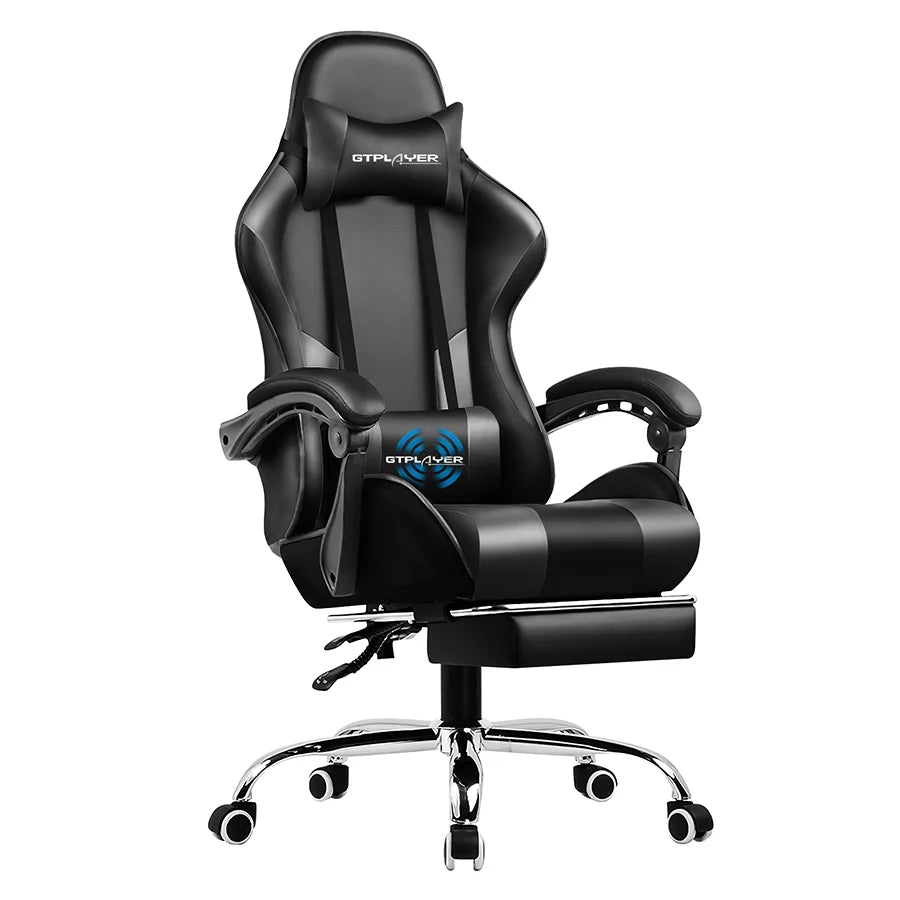 GTPLAYER Gaming Chair with Footrest,