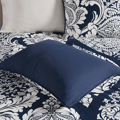 7 Piece Cotton Printed Comforter Set