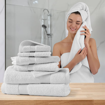 Lux Decor 6-Piece Bath Towel Set