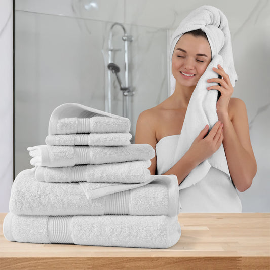 Lux Decor 6-Piece Bath Towel Set