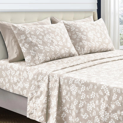 LUX Décor Floral Sheet Set