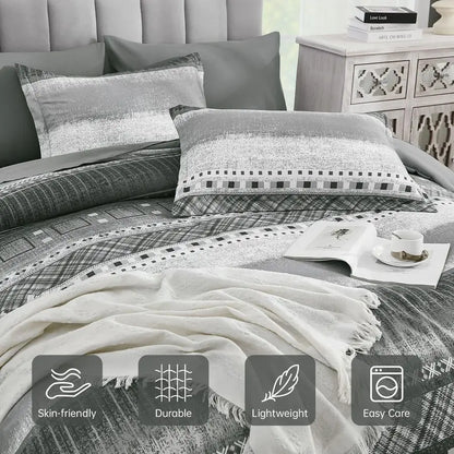 8 Piece Queen Size Comforter Set,