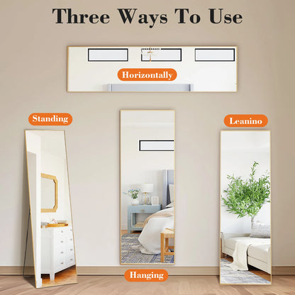 JHK" Mirror with Aluminum Alloy Frame