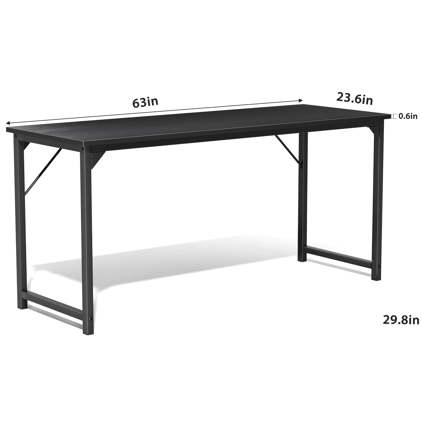 JHK Computer Desk Writing Office Gaming Table