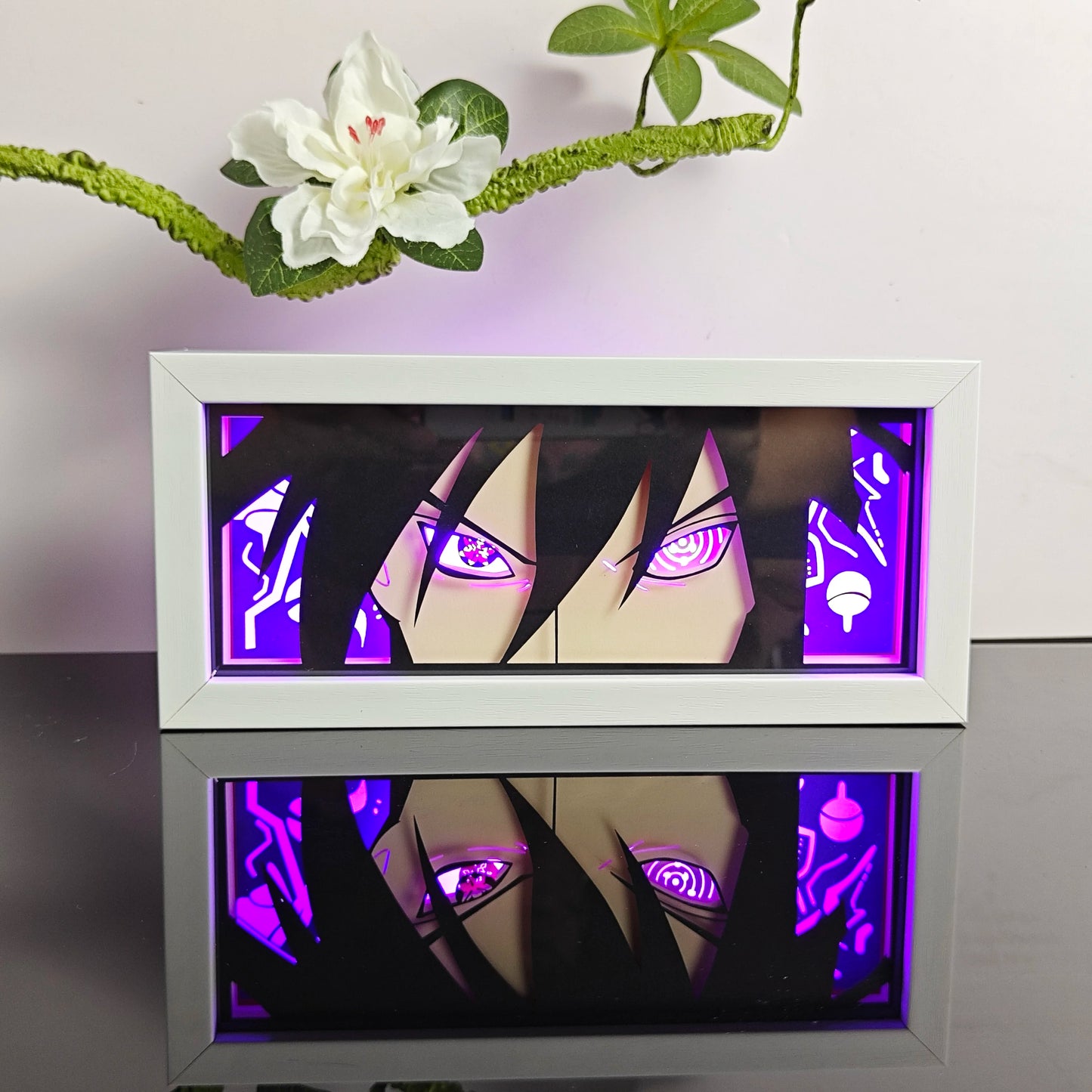 3D Anime Motion Night Light, Laser Lamp