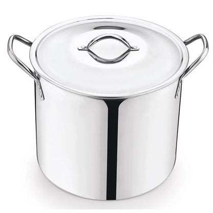 8-Qt Stainless Steel Stock Pot Ultra Durable