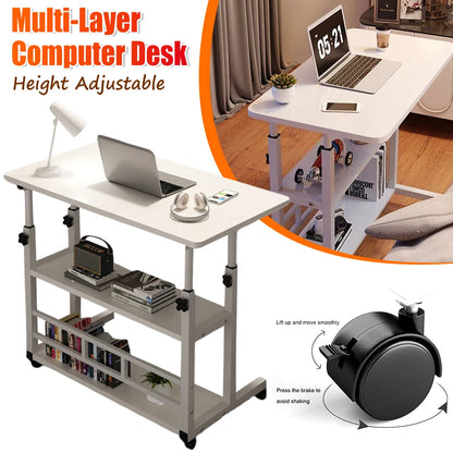 Multi-Layer Standing Workstation Desk