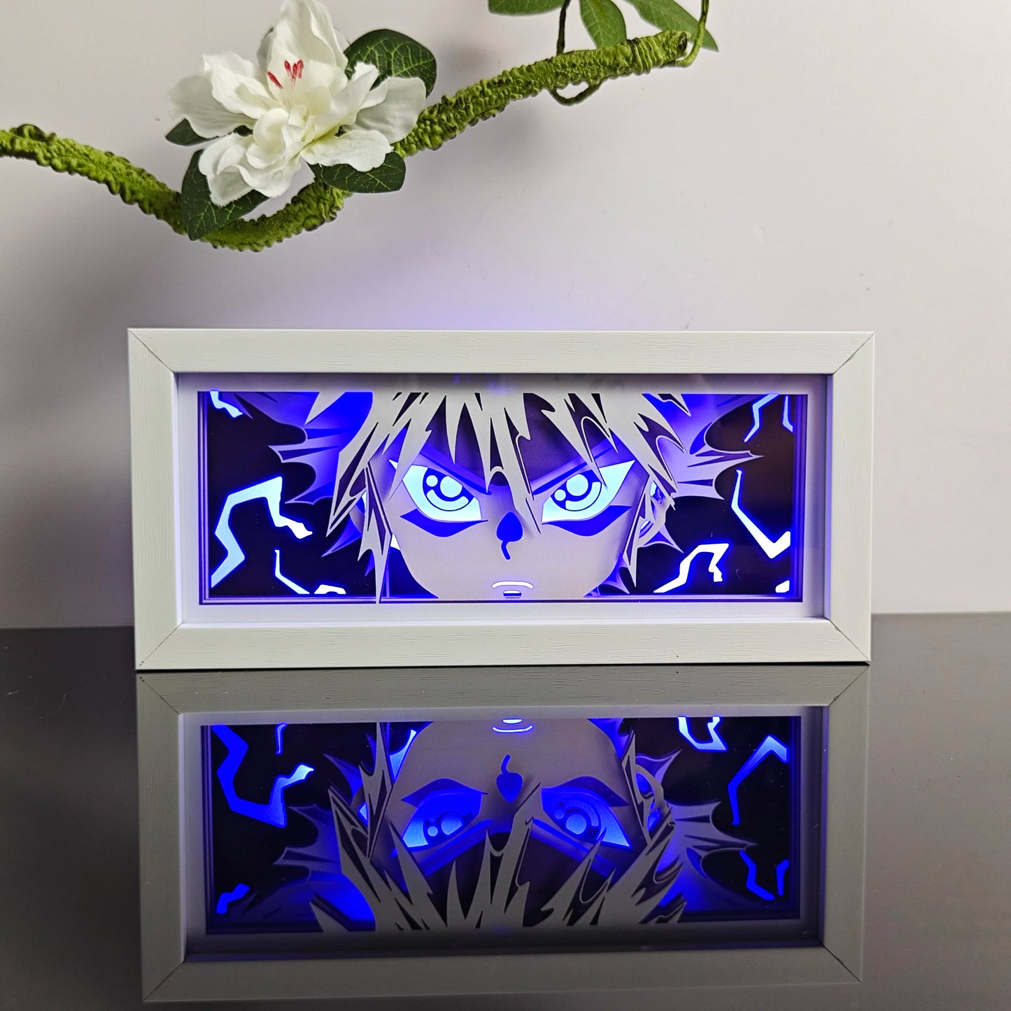 3D Anime Motion Night Light, Laser Lamp