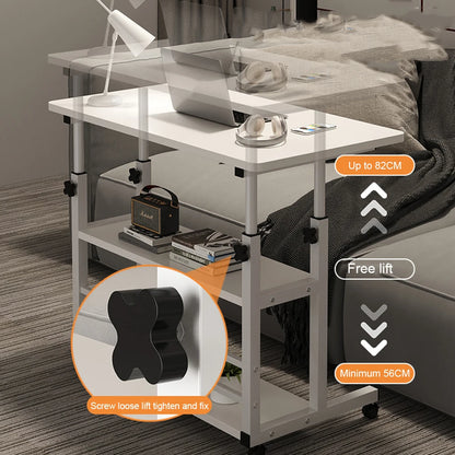 Multi-Layer Standing Workstation Desk
