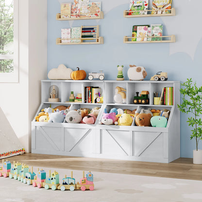 Hobby Lane Toy Storage Organizer with Bookshelf