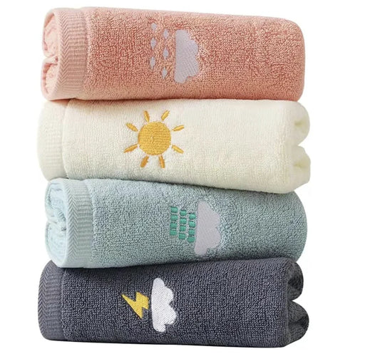 Bathroom Hand Towels, Cotton. Highly Absorbent