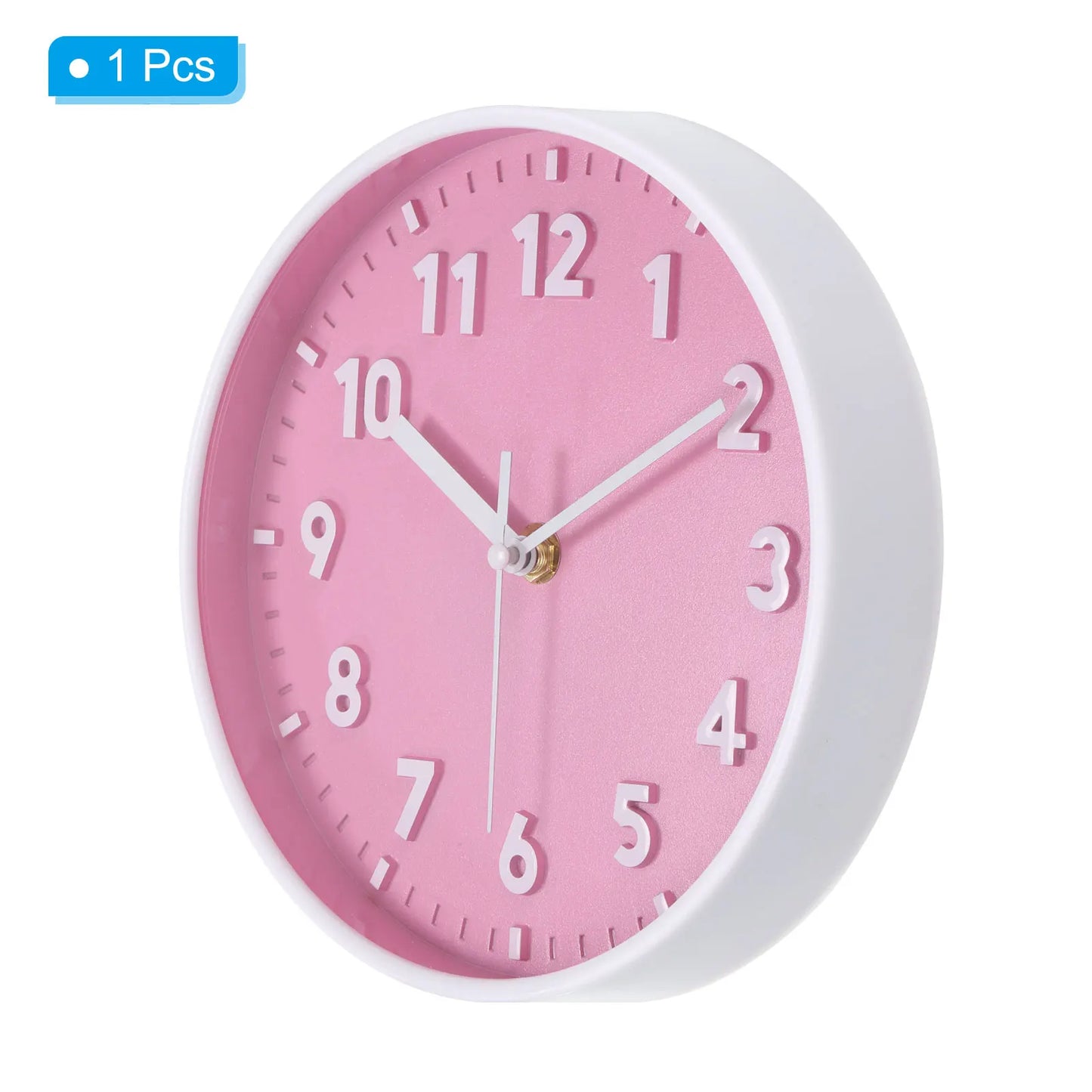 8 Inch Wall Clock 3D Number Quartz