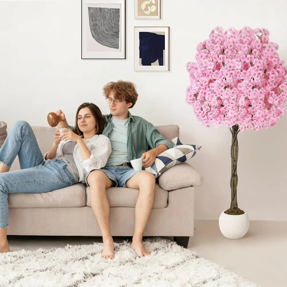 Realistic Artificial Cherry Blossom Tree
