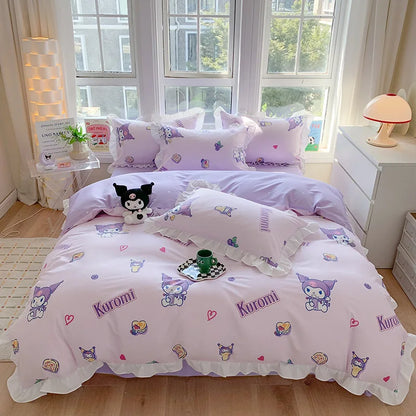 Sanrio Kids Bedding Set Duvet Cover Sheet