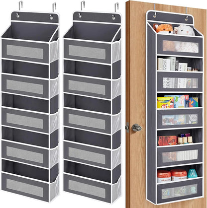 Over Door Hanging Organizer Large Pocket Storage,