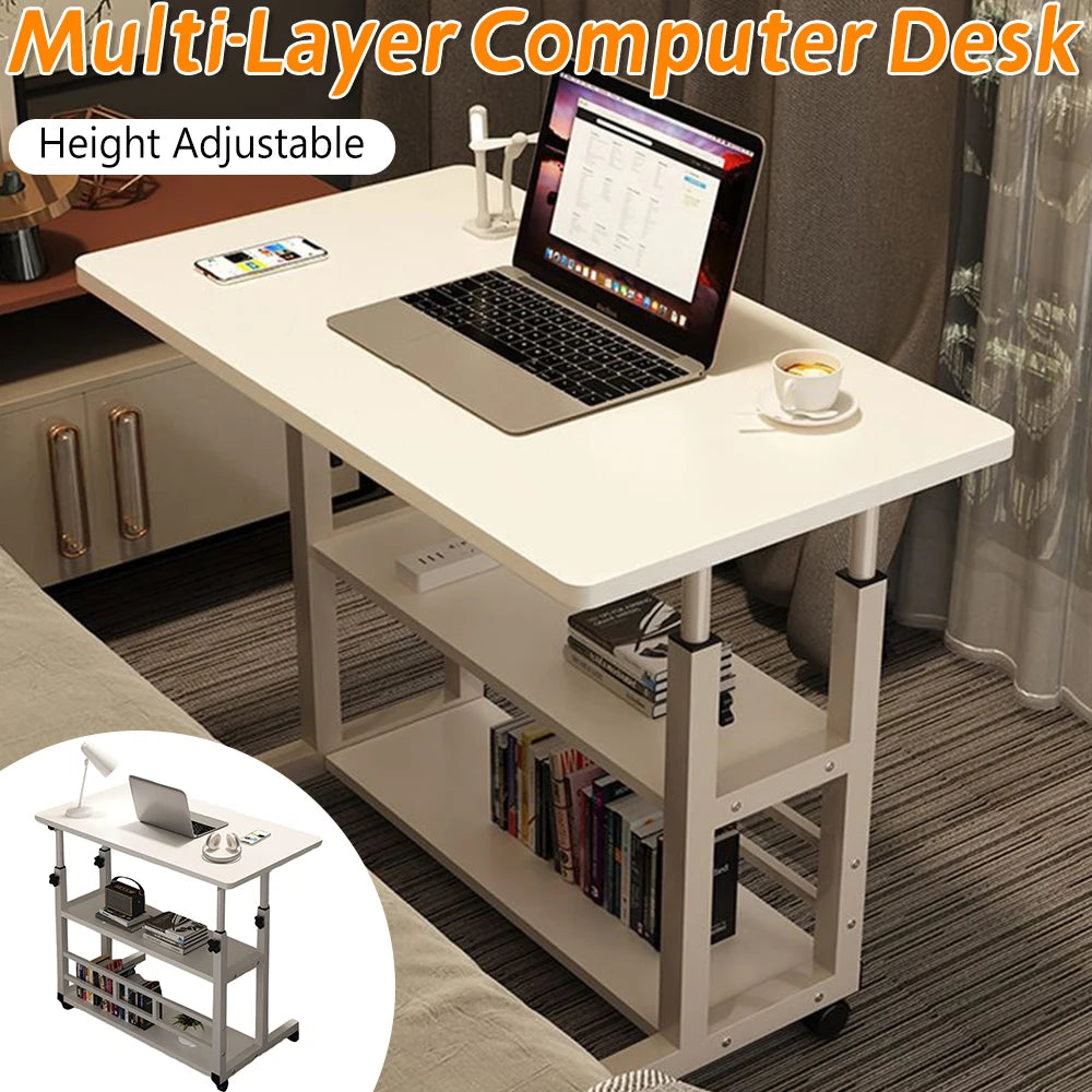 Multi-Layer Standing Workstation Desk