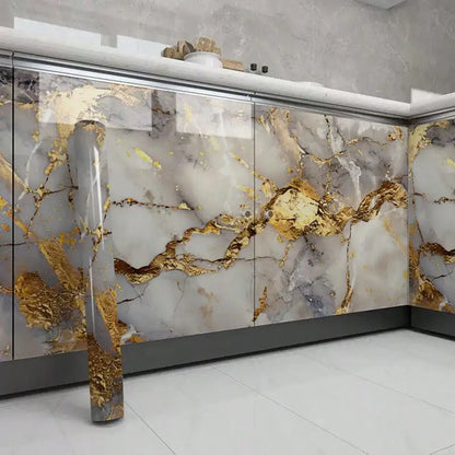 1 roll Waterproof Marble Wallpaper