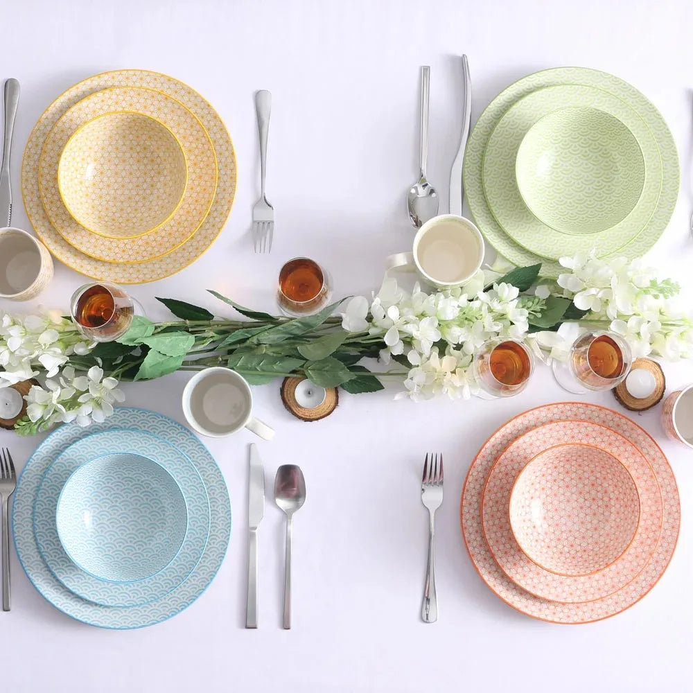 Vancasso Natsuki 16PCS tableware Porcelain Dinnerware Set