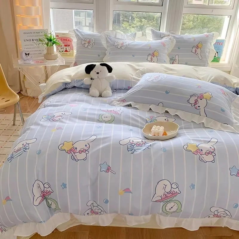 Sanrio Kids Bedding Set Duvet Cover Sheet