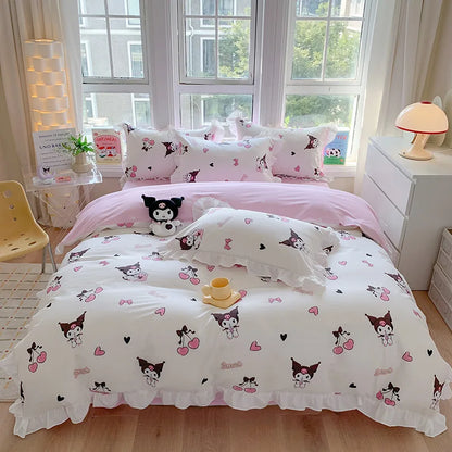 Sanrio Kids Bedding Set Duvet Cover Sheet