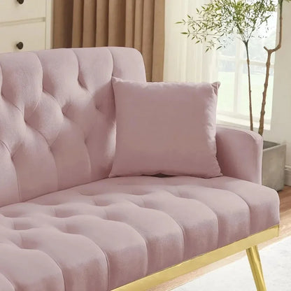 55-Inch Velvet Loveseat Sofa