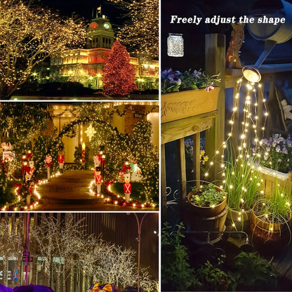 4Pcs 160ft Solar String Lights - 400Pcs Outdoor
