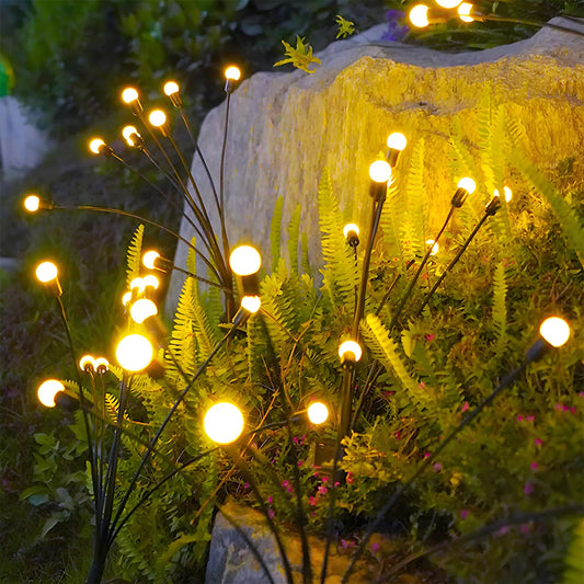 8-Head Solar Firefly LED Solar Lights
