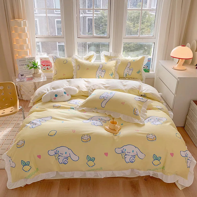 Sanrio Kids Bedding Set Duvet Cover Sheet