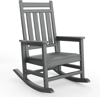 Outdoor Rocking Chair, Ergonomic Design, for Porch