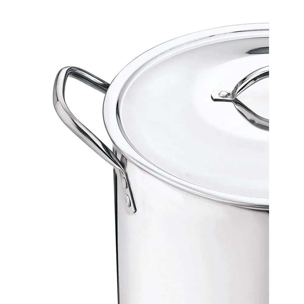 8-Qt Stainless Steel Stock Pot Ultra Durable