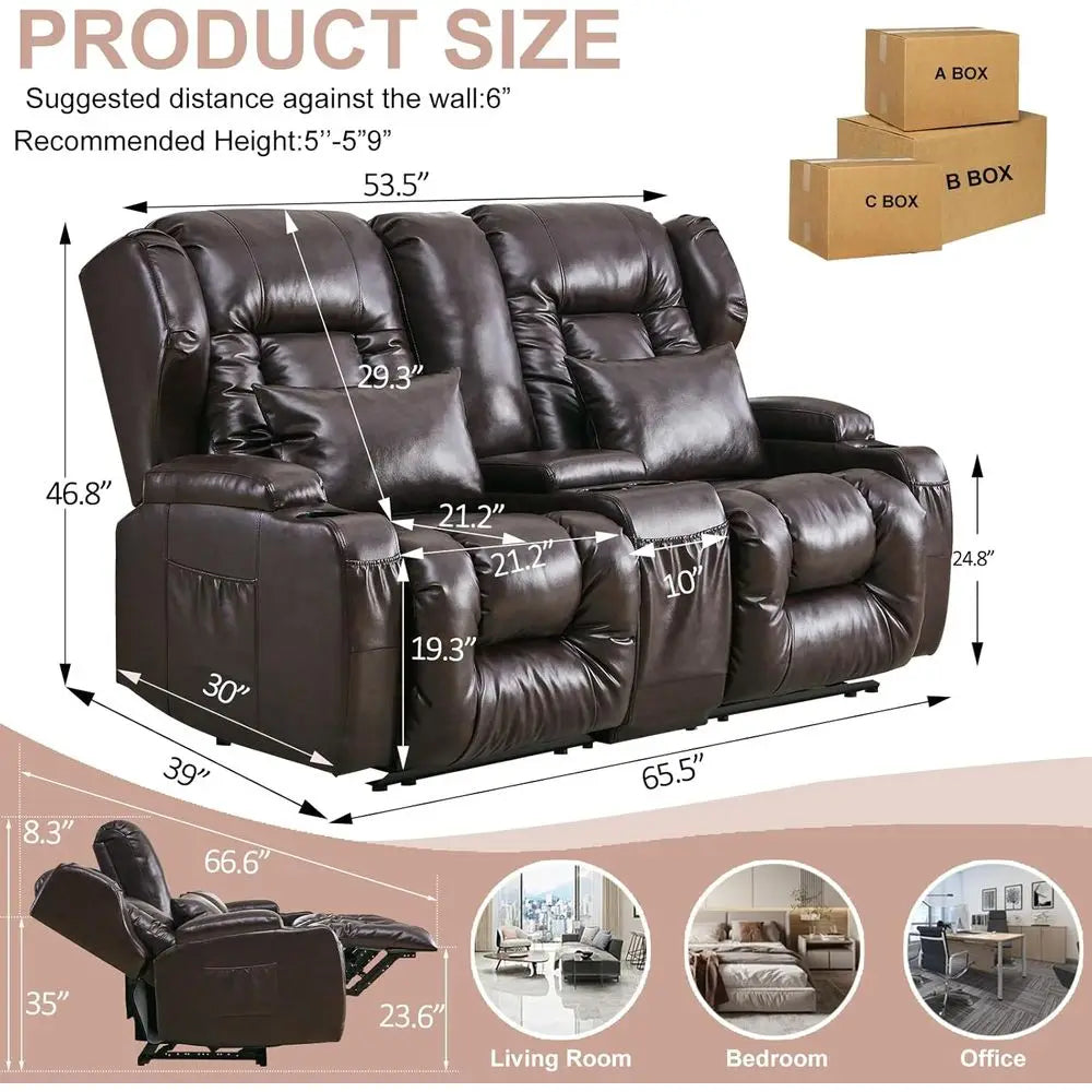 Double Reclining Loveseat