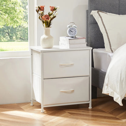 Nightstand Bedside Coffee Sofa Tea Table 2 Drawers