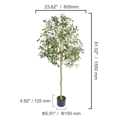 SucceBuy Artificial Olive Tree