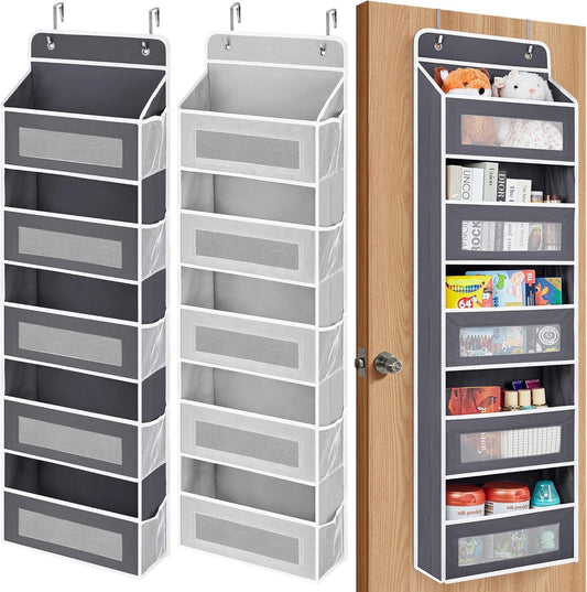 Over Door Hanging Organizer Large Pocket Storage,