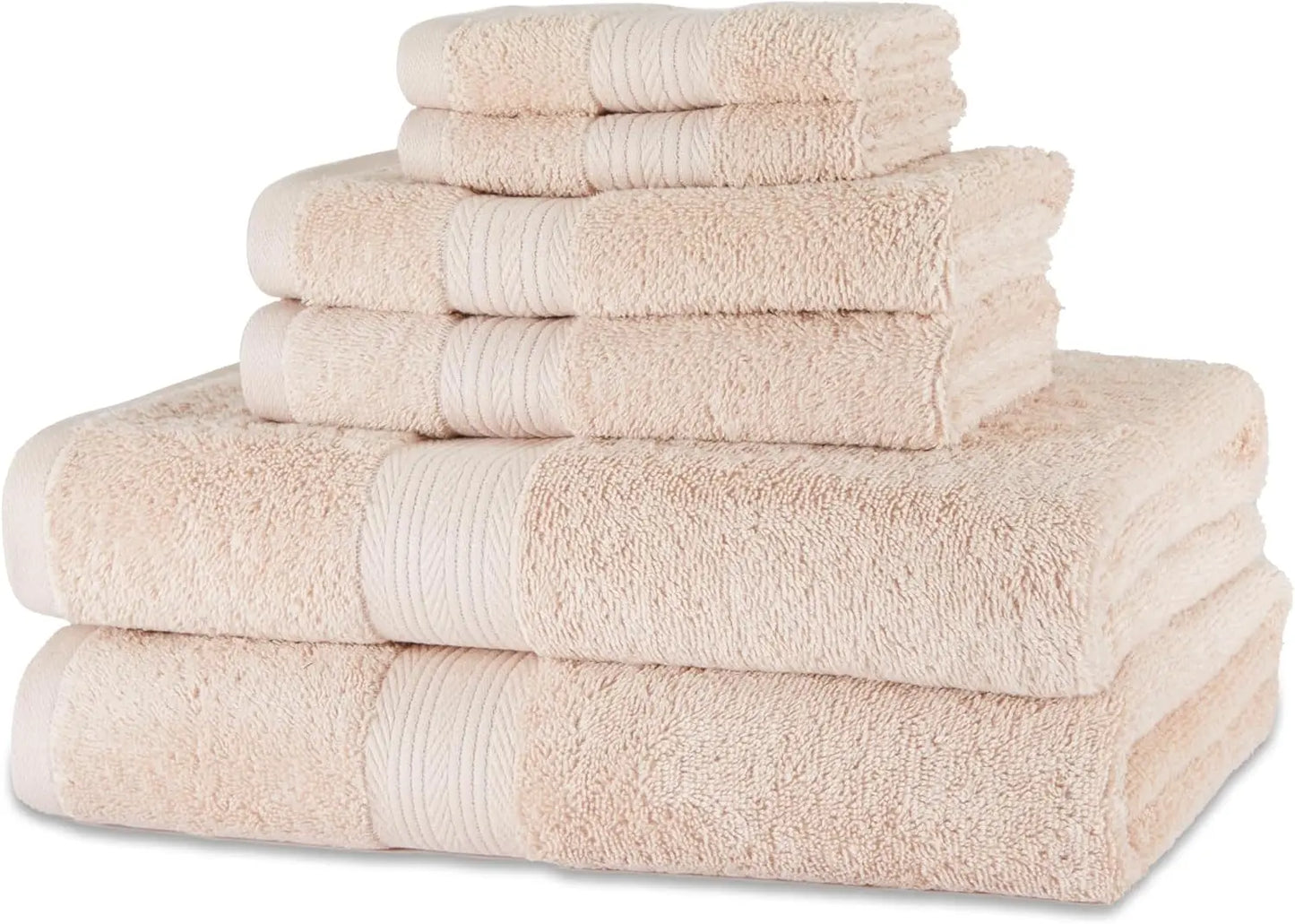 SUNTUG 6 Piece Oversized 100% Cotton Set