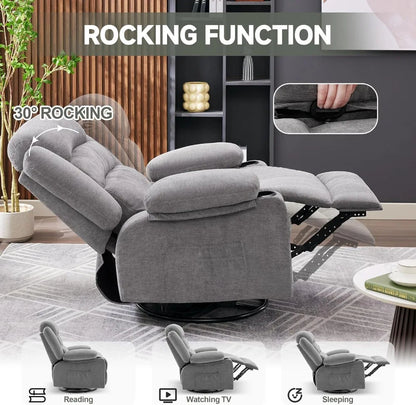 Heated Massage Recliner Chair