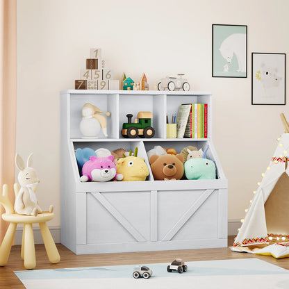 Hobby Lane Toy Storage Organizer with Bookshelf