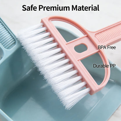 Mini Desk Broom And Dustpan Set