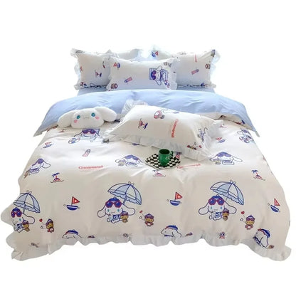 Sanrio Kids Bedding Set Duvet Cover Sheet