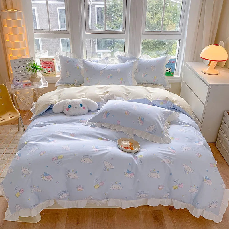 Sanrio Kids Bedding Set Duvet Cover Sheet