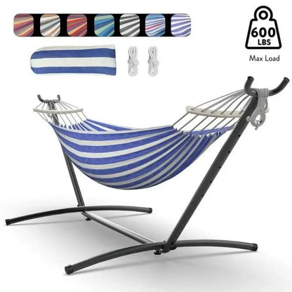 Gyroor Hammock with Adjustable Stand- Hammock Bed