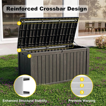 180 Gallon Outdoor Storage Box,