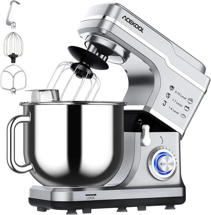 7.5QT 10-Speed 660W Tilt-Head Electric Food Mixer       
Splash Guard