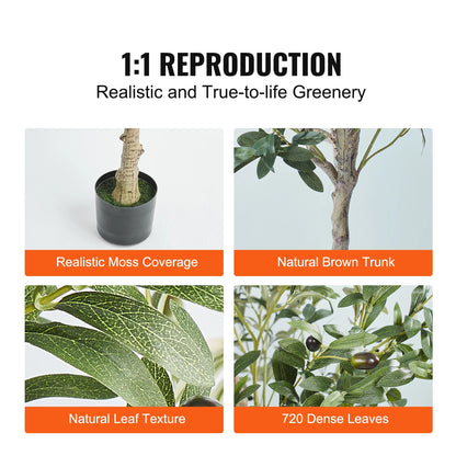 SucceBuy Artificial Olive Tree
